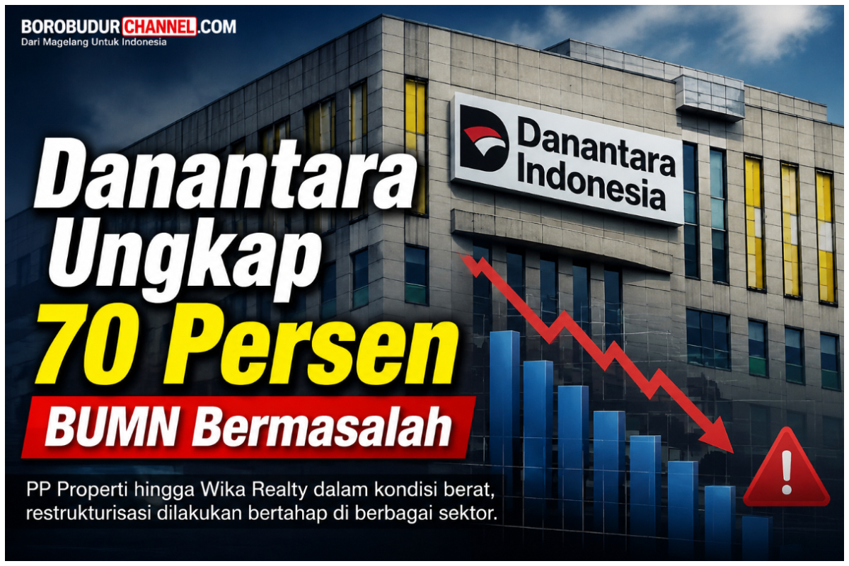 Danantara Ungkap 70 Persen BUMN Bermasalah. ILUSTRASI
