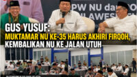 Gus Yusuf Dialog Bersama Pengurus PWNU dan PCNU Sulawesi Sselatan. foto istimewa