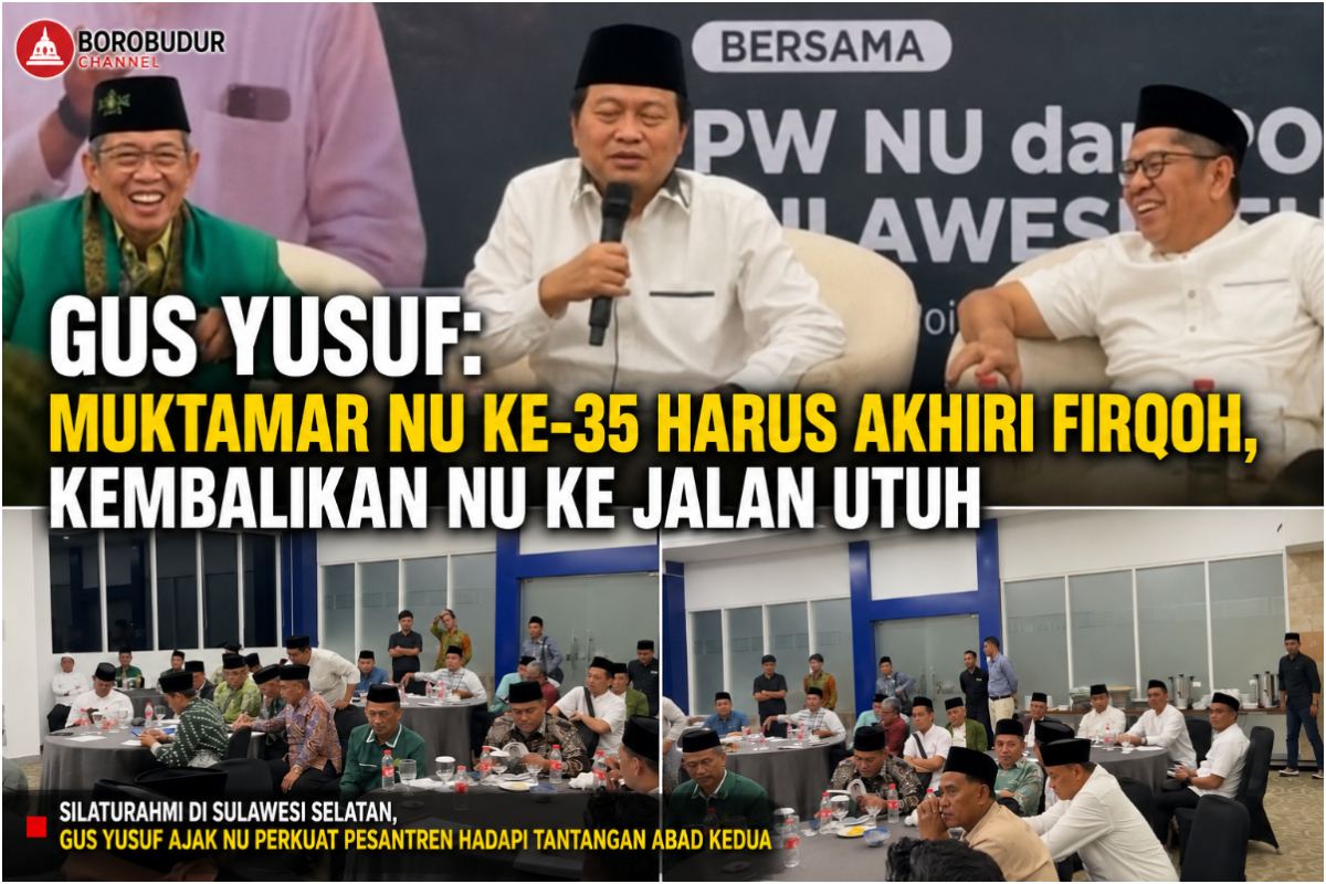 Gus Yusuf Dialog Bersama Pengurus PWNU dan PCNU Sulawesi Sselatan. foto istimewa