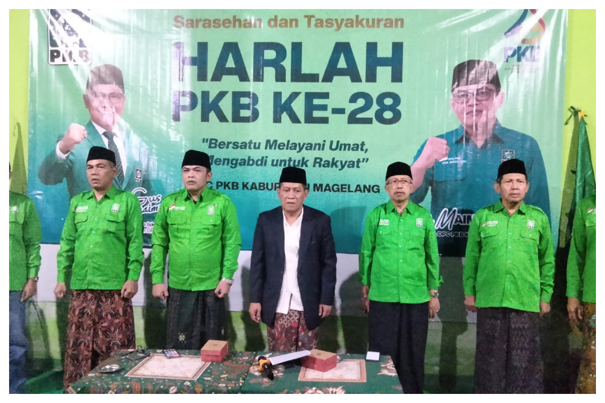 Jajaran Penguru DPC PKB Kabupaten Magelang