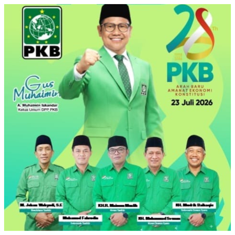 Jajaran Pengurus harian DPC PKB Kab Magelang fotodpc