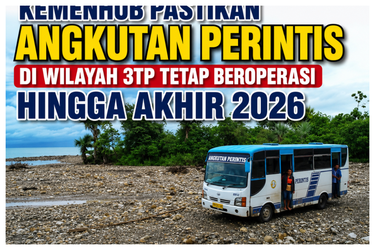 Kemenhub Pastikan Angkutan Perintis di Wilayah 3TP Tetap Beroperasi hingga Akhir 2026. fotoilustrasi