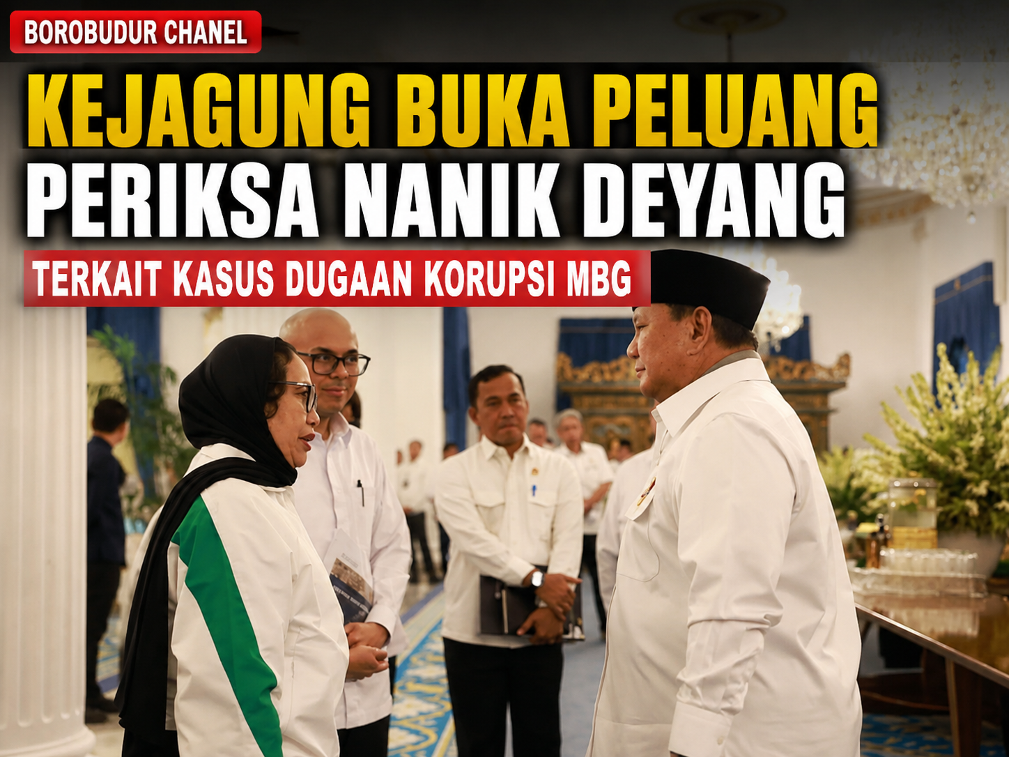 Mantan Kepala BGN Nanik S Deyang Pamit Kepaada Presiden Prabowo Subiyanto. fotoo FB. Nani S Deyang