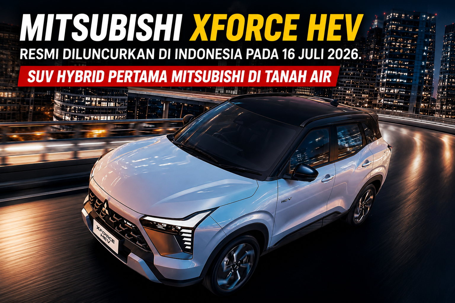Mitsubishi xforce HEV