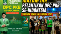 Pelantikan DPC PKB se Indonesia Digelar Malam Ini di Kota Tua Jakarta Pimpinan Kenakan Pakaian Adat