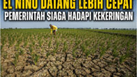Pemerintah bergerak cepat mengantisipasi dampak fenomena El Nino yang diprediksi datang lebih awal pada 2026. (FOTO, ILUSTRASI) Pemerintah bergerak cepat mengantisipasi dampak fenomena El Nino yang diprediksi datang lebih awal pada 2026. FOTO ILUSTRASI