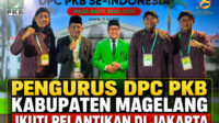 Pengurus DPC PKB Kabupaten Magelang Ikuti Pelantikan Nasional di Jakarta. fotoint.pkb