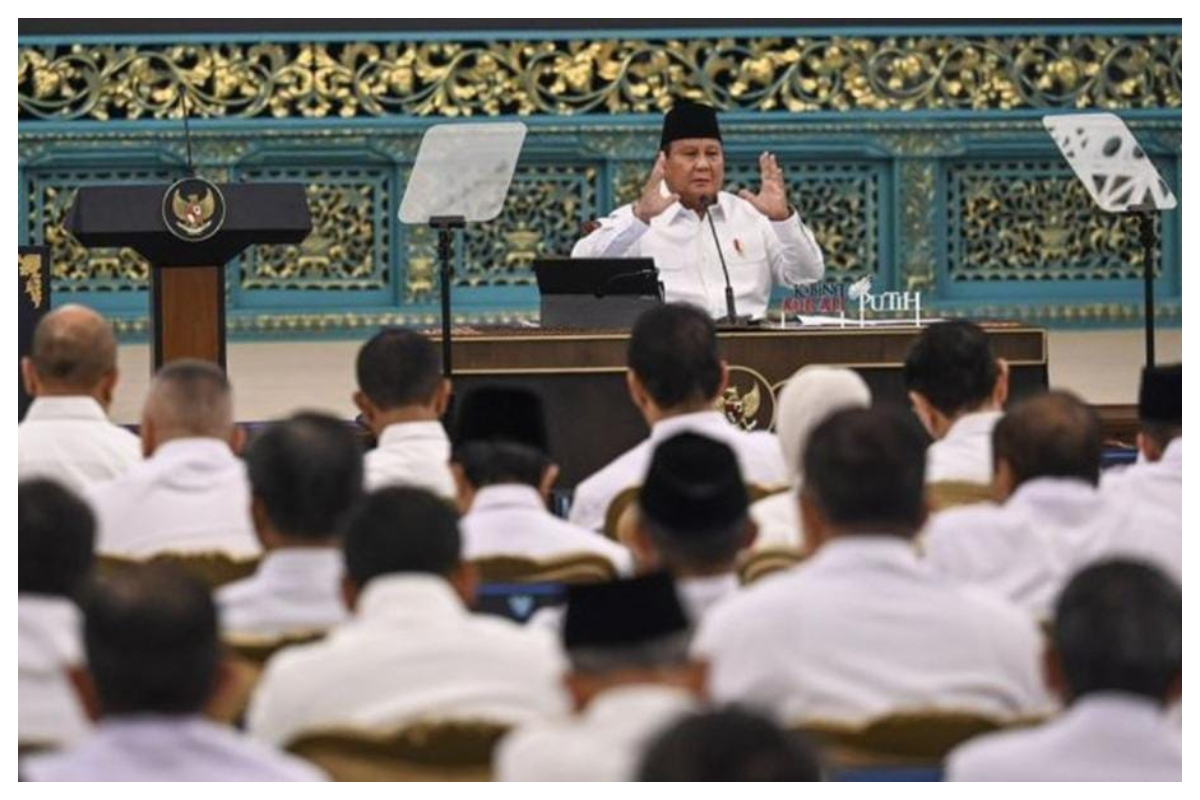 Prabowo memimpin Sidang Kabinet Pada hari senin 20 05 2026 . foto istimewa