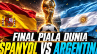 Siapa Lebih Layak Menjadi Juara SPANYOL VS ARGENTINA ILUSTRASI