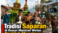 Tradisi Saparan di Dusun Mantran Wetan Ngablak Magelang. (foto _ istimewa) Tradisi Saparan di Dusun Mantran Wetan Ngablak Magelang. foto istimewa