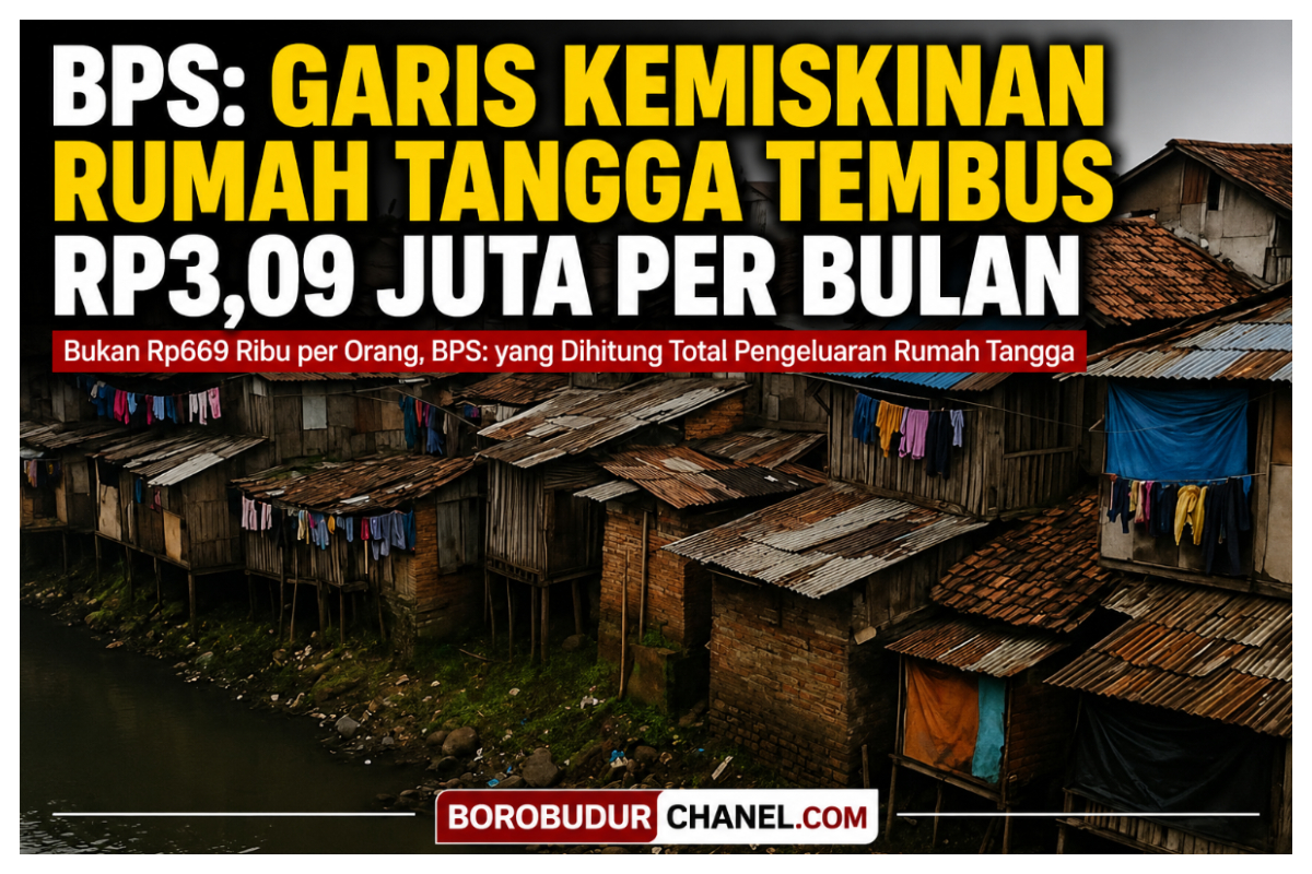 BPS mencatat terdapat 1202 juta penduduk miskin di Pulau Jawa. Foto Istimewa