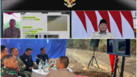Bupati Grengseng Pamuji Anggota Dprd Bintang Adi Taruna beserta Forkompimda Kabupaten Magelang mengikuti Live sambutan Presiden Prabowo kamis 13 08 2026. Foto Is