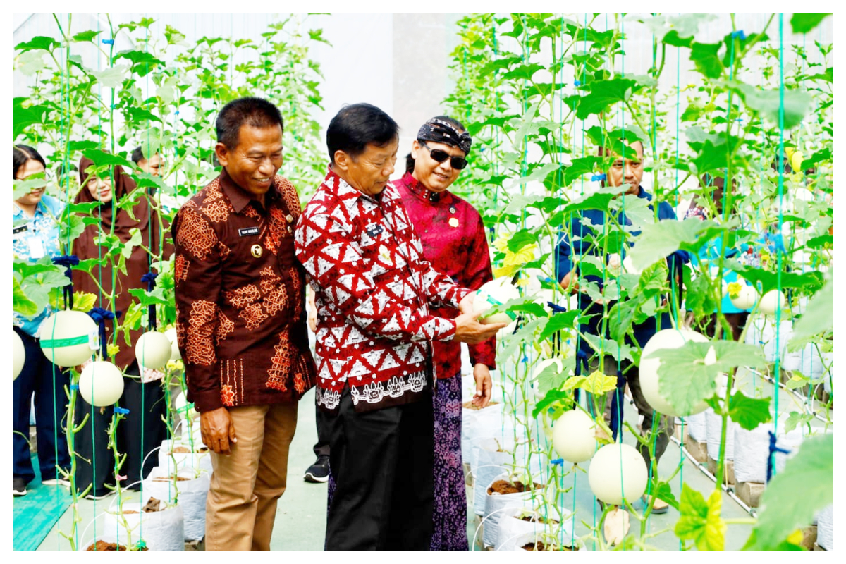 Desa Karangrejo Borobudur Magelang menjalani verifikasi sebagai calon ProKlim Lestari.Foto Istimewa