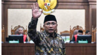 Gus Yaqut mengikuti sidang dugaan korupsi terkait kuota haji tambahan tahun 2023–2024 di Pengadilan Negeri Jakarta Pusat, Selasa (11_8_2026). (Foto _ Istimewa) Gus Yaqut mengikuti sidang dugaan korupsi terkait kuota haji tambahan tahun 2023–2024 di Pengadilan Negeri Jakarta Pusat Selasa 11 8 2026. Foto Istimewa