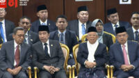 Jokowi Jusuf Kalla Boediono hingga sejumlah menteri dan pimpinan lembaga negara hadir di Sidang Tahunan MPR 2026