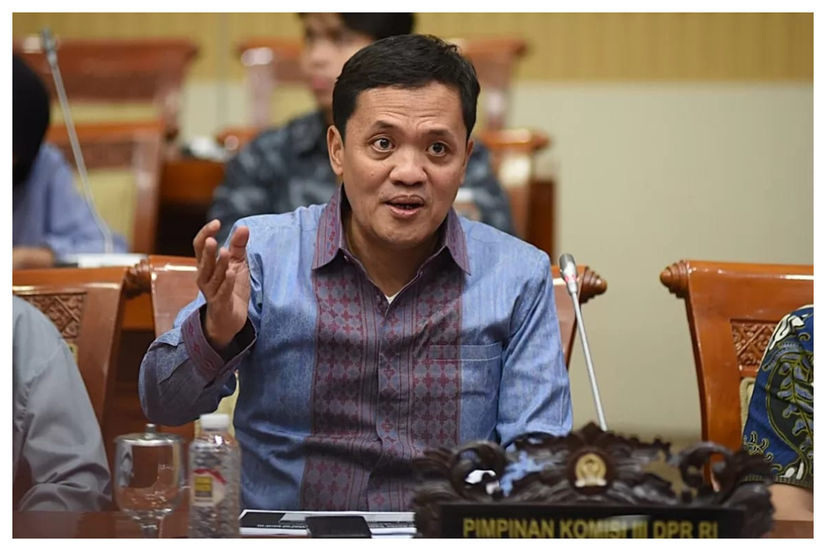 Ketua Komisi III DPR RI Dr. Habiburrokhman S.H. M.H. mengatakan pihaknya terus mempercepat pembahasan RUU Perampasan Aset. Foto Istimewa