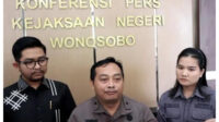Konferensi Pers Kejaksaan Negeri Wonosobo terkai dugaan penyimpangan PKH sejak 2018 2026. Foto Istimewa