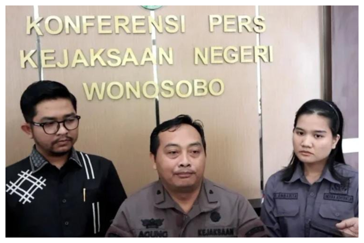 Konferensi Pers Kejaksaan Negeri Wonosobo terkai dugaan penyimpangan PKH sejak 2018 2026. Foto Istimewa