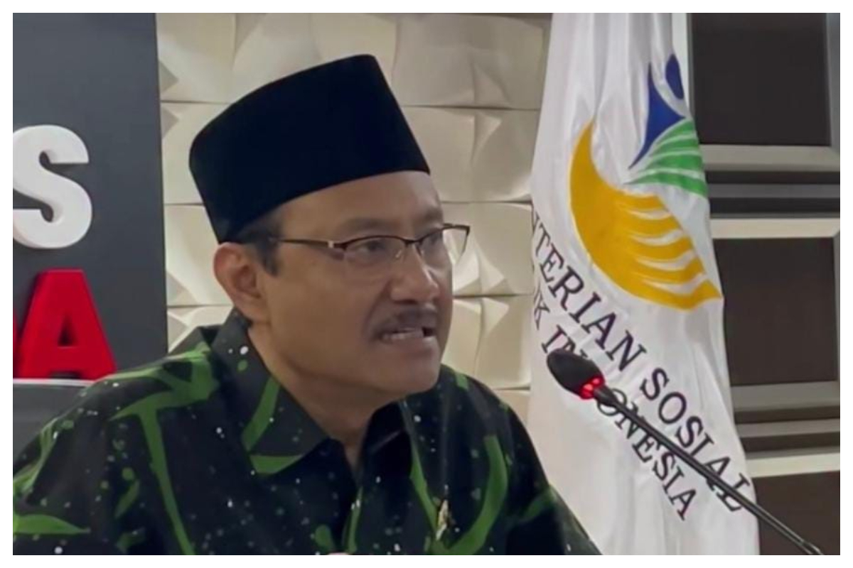 Menteri Sosial Saifullah Yusuf atau Gus Ipul mengatakan jumlah KPM yang terindikasi transaksi judol meningkat. Foto Istimewa