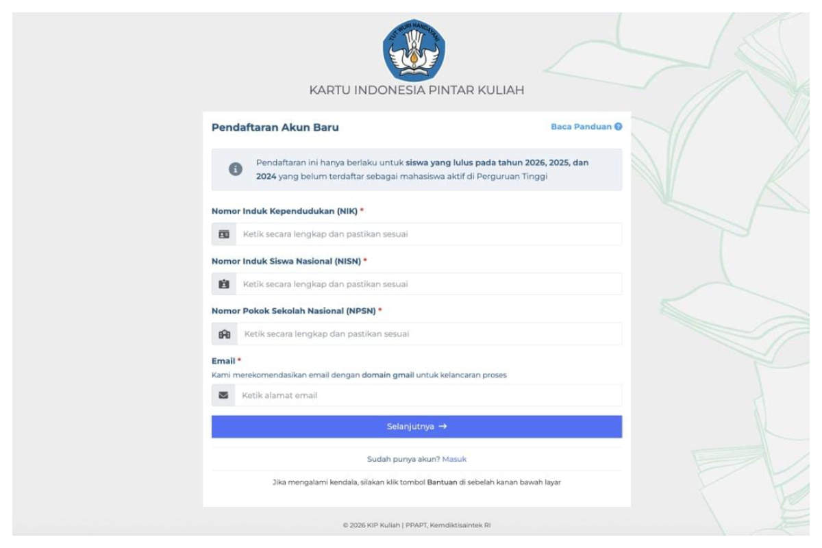 Pengecekan status dapat dilakukan melalui HP dengan membuka web gambar diatas. Foto Ilustrasi