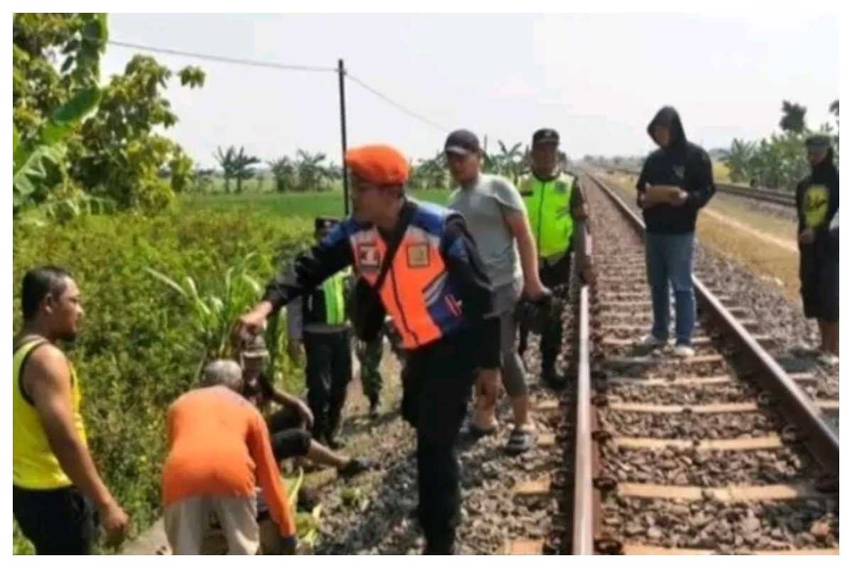Polisi sekitar pukul 14.00 WIB langsung mendatangi lokasi untuk melakukan olah tempat kejadian perkara TKP. Foto Istimewa