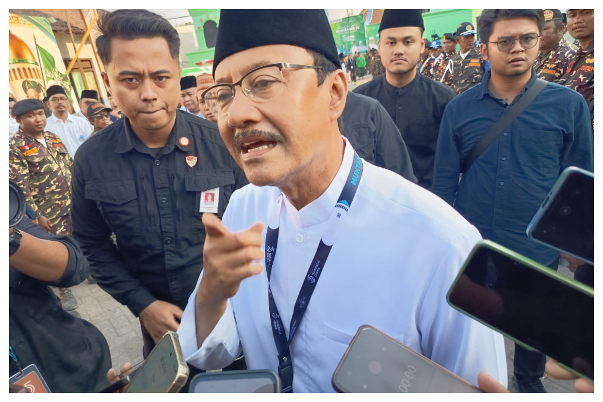 Saifullah Yusuf atau Gus Ipul saat tiba di tempat Sidang Pleno di Pondok Pesantren Bahrul Ulum Tambakberas Jombang Minggu 30 8 2026. Foto Ist