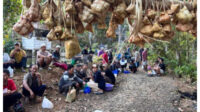 Sedekah Kupat kembali digelar warga Cilacap barat menyambut Rabu Wekasan. Foto Istimewa