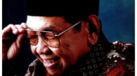 Sosok Gus Dur semasa hidupnya terkenal sangat jenaka dalam penyampaian banyak hal. Foto Pojok Gus Dur