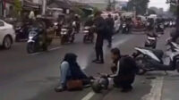 Tumpahan Solar di Jalan Magelang–Sleman Sebabkan Tiga Pemotor Terjatuh Pengendara Diminta Waspada