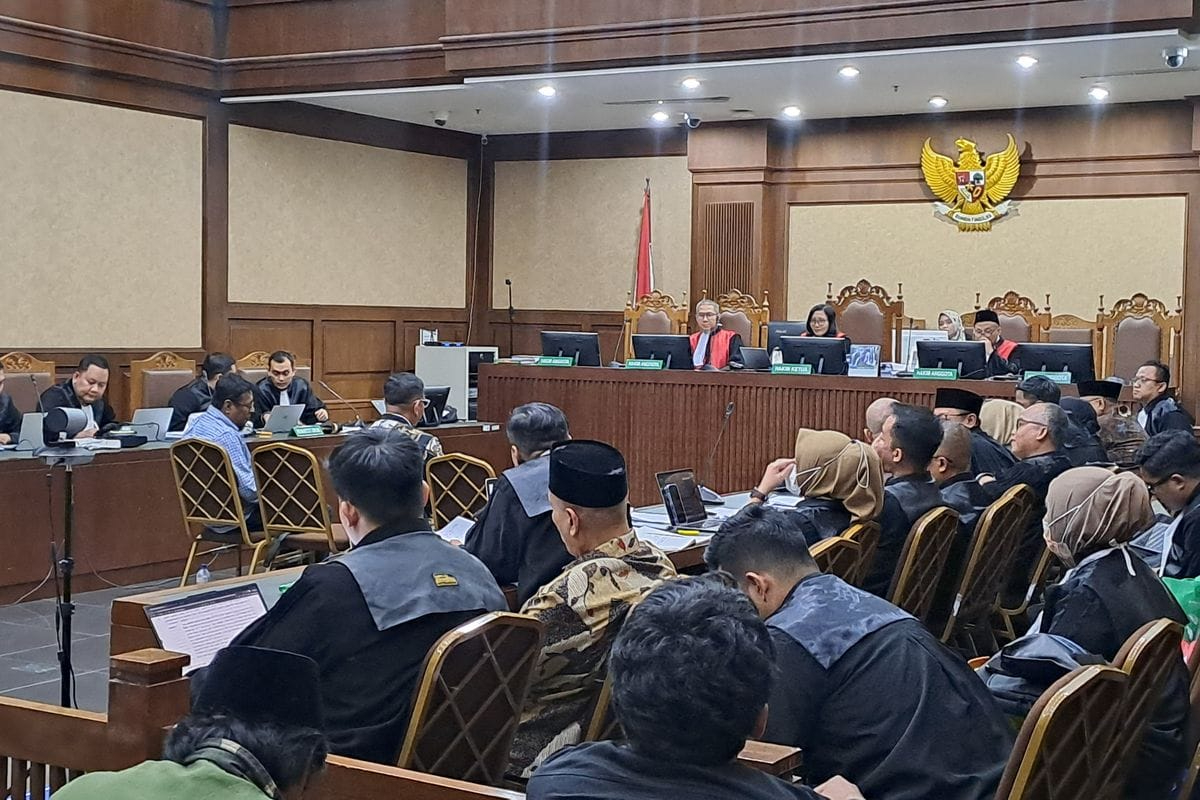Abu Rokhmad memberikan keterangan dalam sidang dugaan korupsi pengelolaan kuota haji tambahan di Pengadilan Tipikor Jakarta