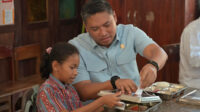 Kepala BGN Sudaryono makan MBG bersama siswa SDK St. Arnoldus Penfui Kupang dalam kunjungan kerja pada 16 September 2026