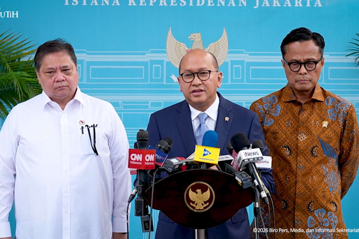 Menteri Investasi dan Hilirisasi Kepala BKPM Rosan P Roeslani menyampaikan pemerintah mendorong Himbara memperluas pembiayaan bagi industri TPT