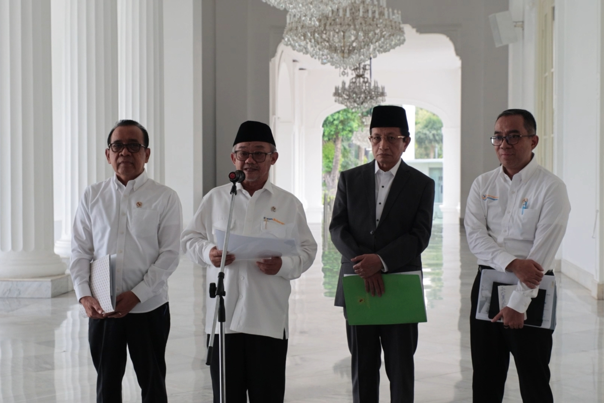 Menteri Pendidikan Dasar dan Menengah Abdul Muti menyampaikan perhatian Presiden terhadap penyediaan layanan pendidikan gratis bagi siswa jenjang dasar dan menengah